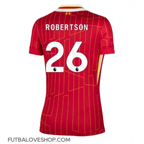 Dres Liverpool Andrew Robertson #26 Domáci pre Ženy 2024-25 Krátky Rukáv